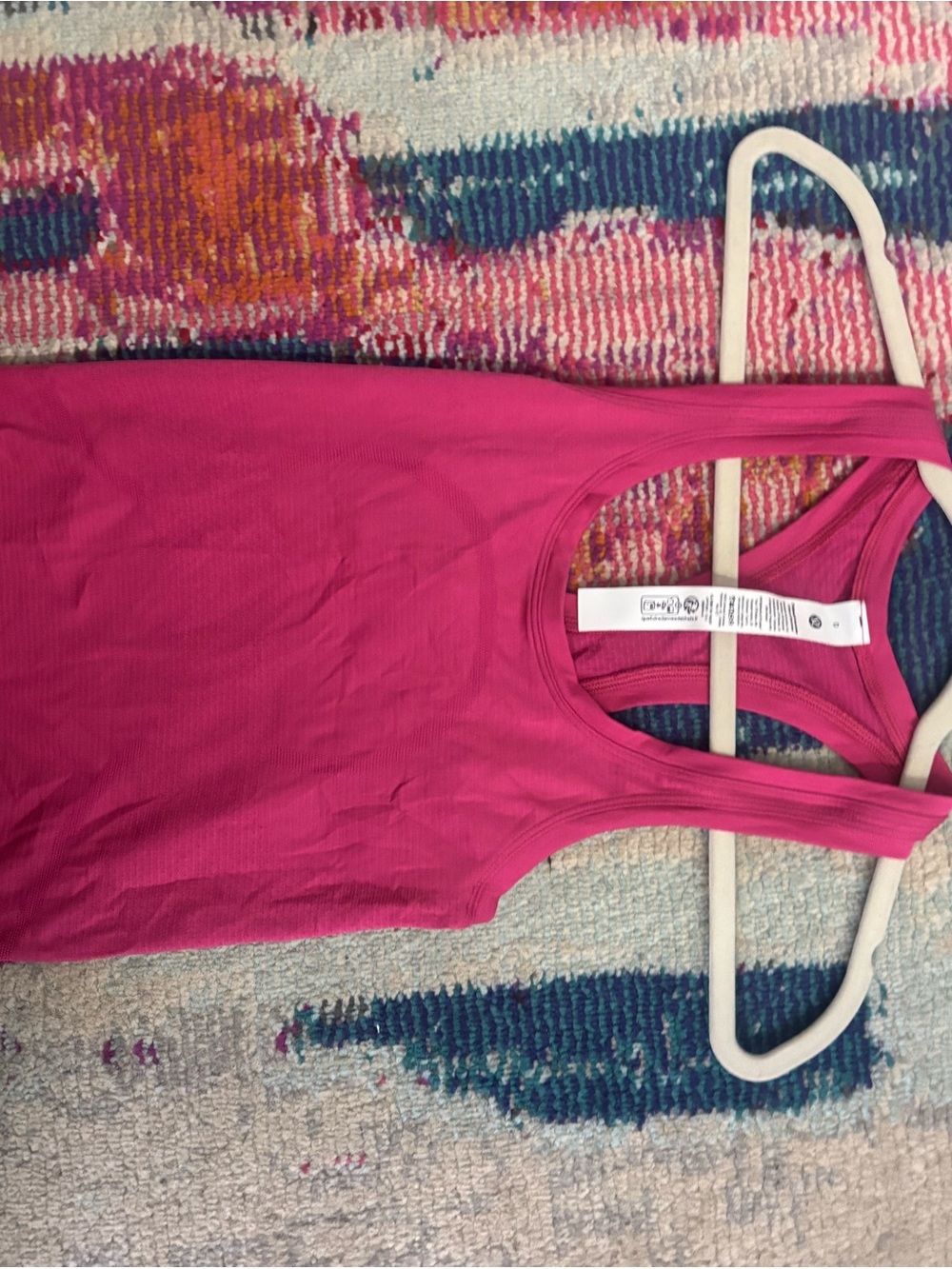 lululemon athletica Hot Pink Racerback Tank